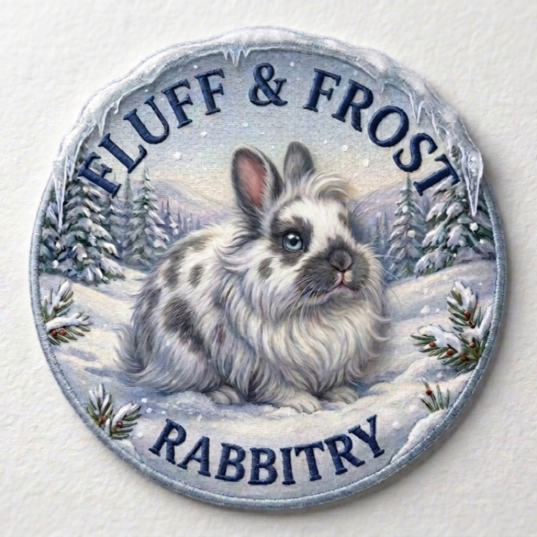 Fluff & Frost Rabbitry logo